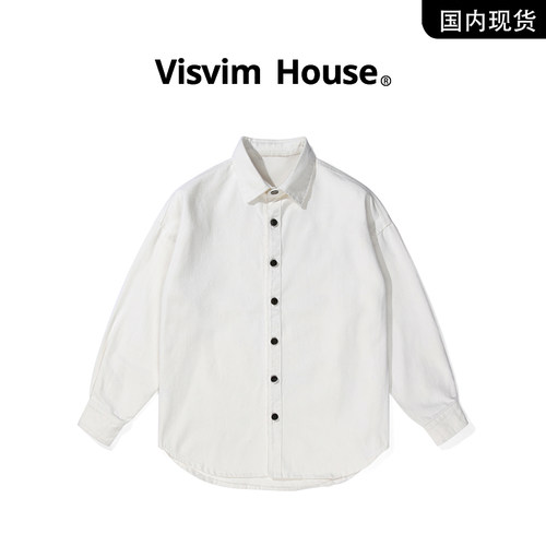 【品牌现货撤柜】VISVIM SHINY春秋新款休闲牛仔衬衫外套男女同款