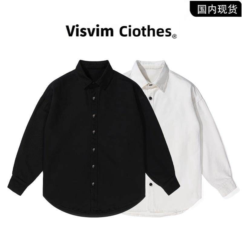 VISVIM潮牌港风牛仔外套牛仔衬衫