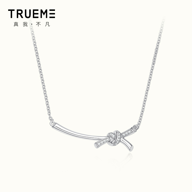 爆款轻奢银绳结小众设计TMDZ0013