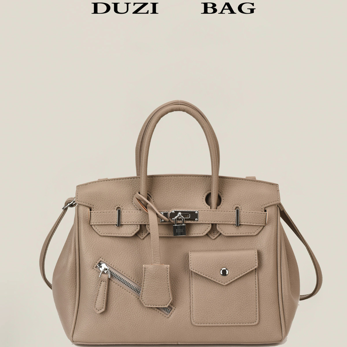 DUZI高质感超酷猪鼻子口袋包