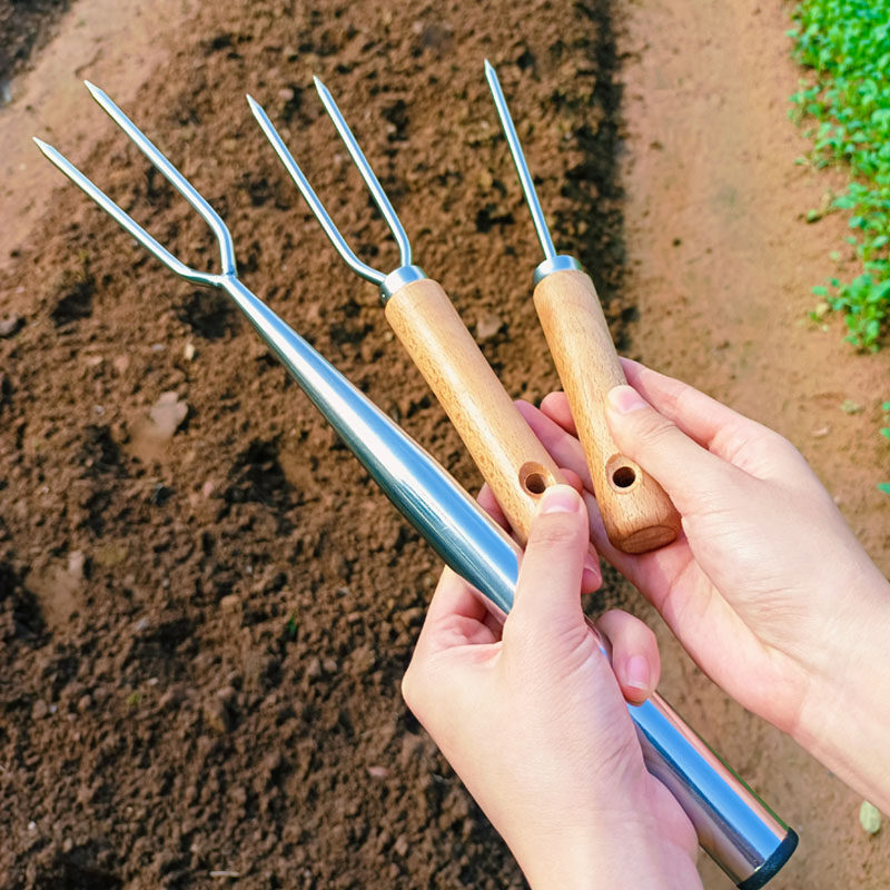 家用园艺工具挖土叉子松土养花盆栽种菜不锈钢园林盆景,鲜花速递/花卉仿真/绿植园艺,铲子,淘宝优惠券,粉丝福利购,淘宝优惠卷