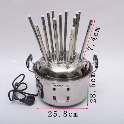 02083列管式烘干器试管瓶子干燥器玻璃仪器烘干中小学教学仪器