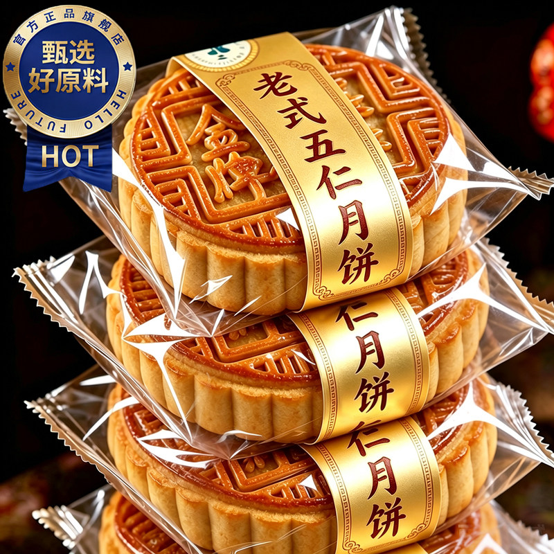 【央妈推荐】广式传统五仁月饼