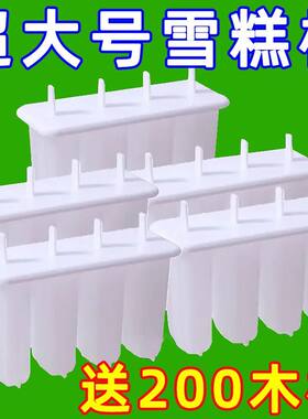 自制雪糕冰棒模具套装加厚大容量