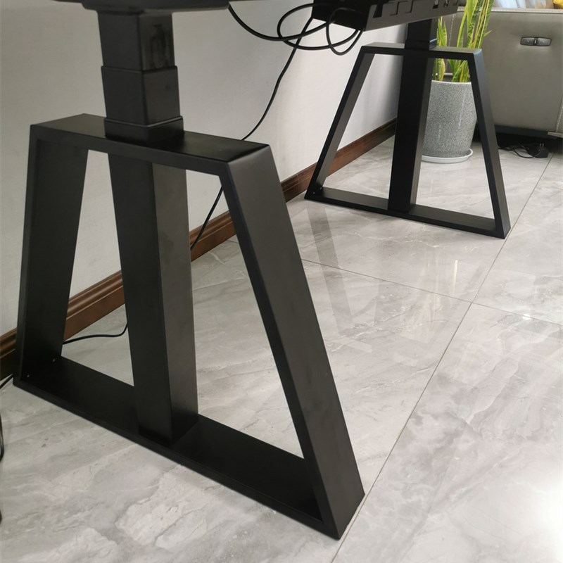 电动双电机升降桌A型铁腿家用办公电脑桌老板办公学习电脑桌A488