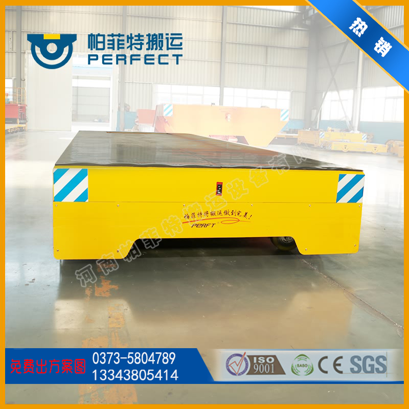 地轨车货物推车RGV类大吨位轨道搬运设备电动车间轨道平板车新品