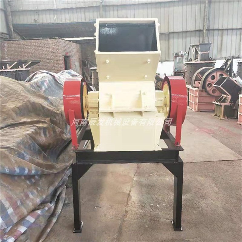 煤炭块锤式破碎机可移动 小型玻璃锤式粉碎机 石料制砂碎石机设备