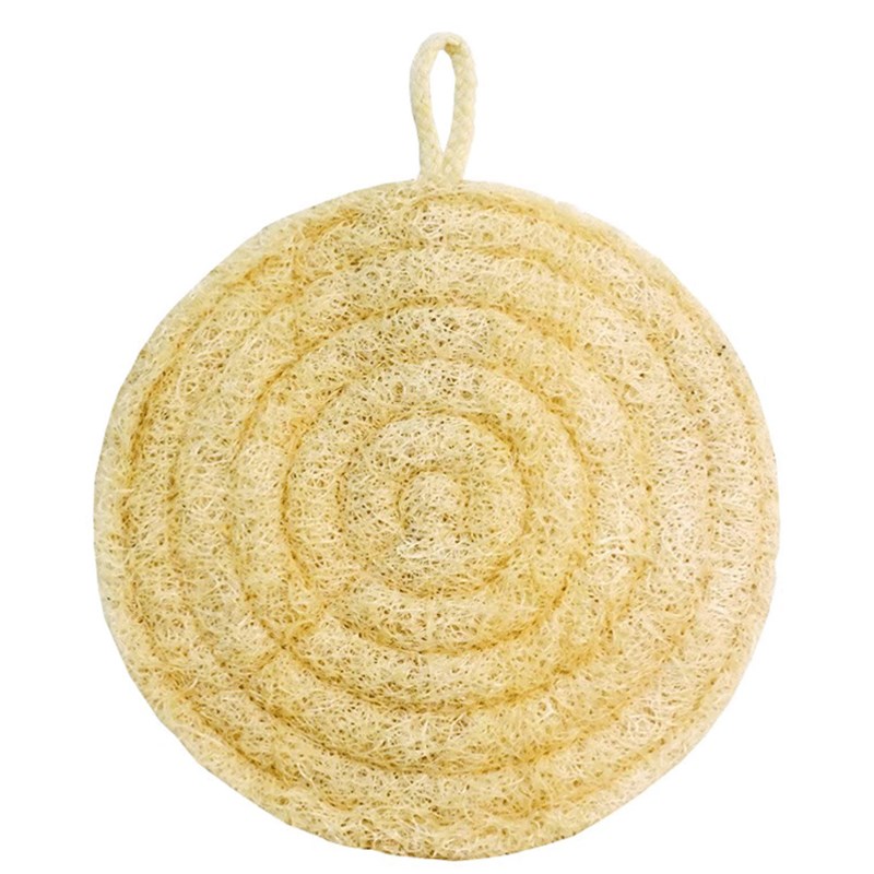 丝瓜络蒸笼垫蒸馍不粘易清洗耐用双层圆形蒸笼布丝瓜瓤笼屉蒸垫