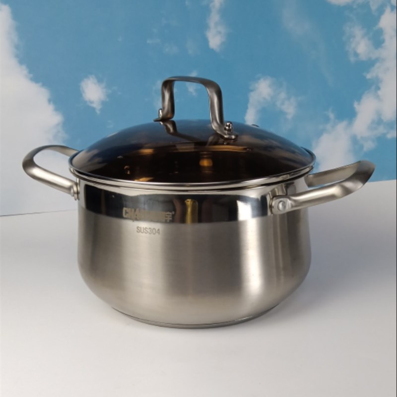 防爆玻璃盖子汤锅潮宇专用18cm20cm22cm24cm小奶锅汤锅蒸锅盖