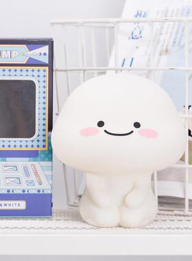 HBK乖巧宝宝小夜灯mini款usb小台灯儿童卧室卡通氛围灯硅胶小夜灯