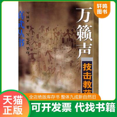正版发货快万籁声技击教范 9787537721899 万籁声著 山西科学技术出版社