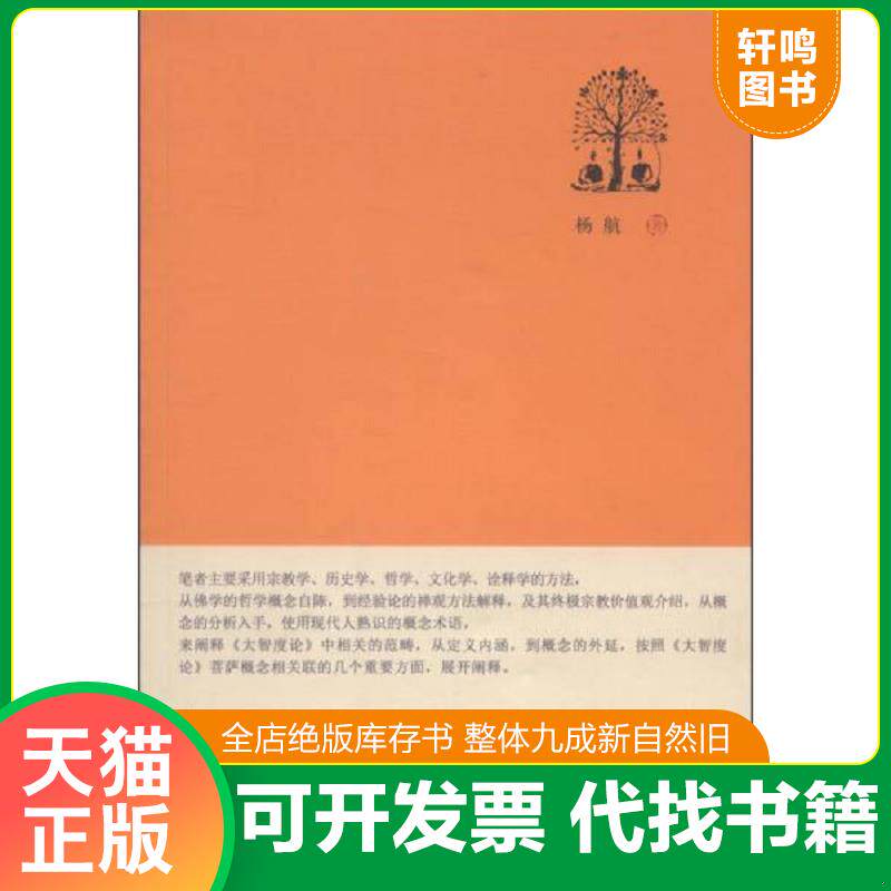 正版发货快大乘般若智：《大智度论》菩萨思想研究 9787533331375 杨航 齐鲁书社