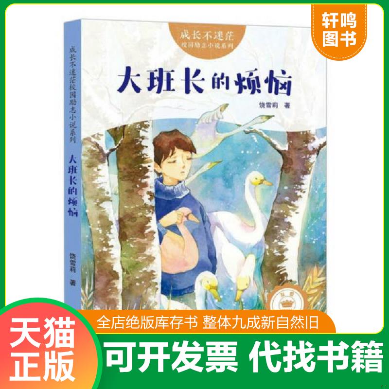 正版发货快成长不迷茫校园励志小说:大班长的烦恼 9787545535778 饶雪莉著 天地出版社