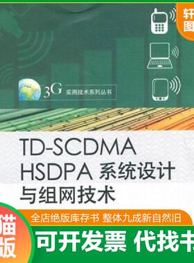 正版速发9787121116919 TD-SCDMA HSDPA系统设计与组网技术 李军编著 电子工业出版社
