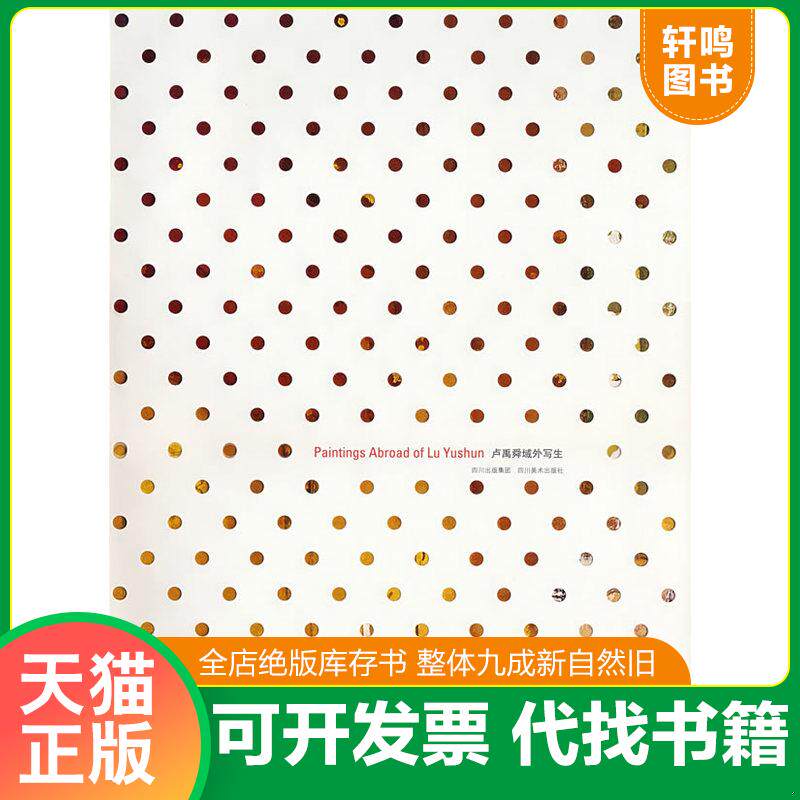 正版发货快卢禹舜域外写生 9787541035227 卢禹舜绘 四川美术出版社