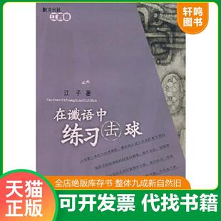 正版速发9787530645116 在谶语中练习击球 江子　著 百花文艺出版社