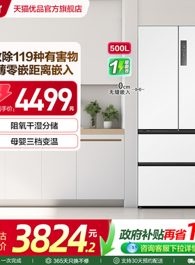 Haier/海尔 BCD-500WGHFD4DW9U1 冰箱