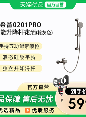 希箭（HOROW）0201PRO简易两功能升降杆花洒O2O