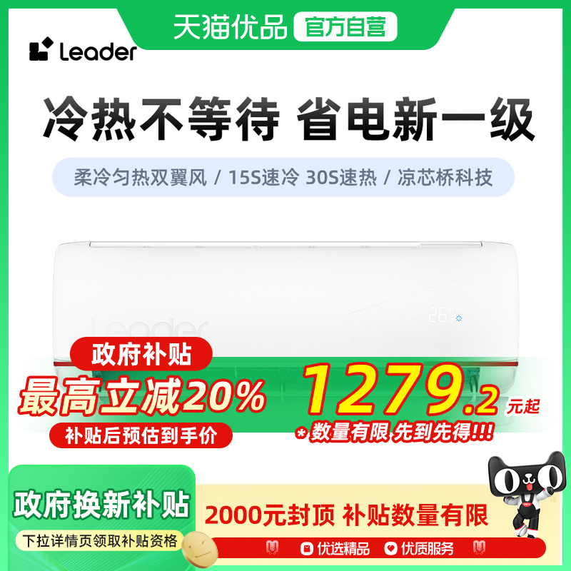 Leader/统帅挂机1.5匹双翼全域风