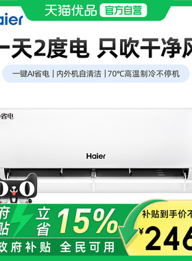 Haier/海尔 KFR-35GW/E1-1Plus 空调挂机