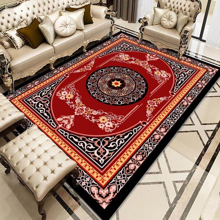 欧式复古客厅沙发地毯春秋椅书房地毯卧室阳台家用地垫可水洗防滑,居家布艺,地毯,淘宝优惠券,粉丝福利购,淘宝优惠卷