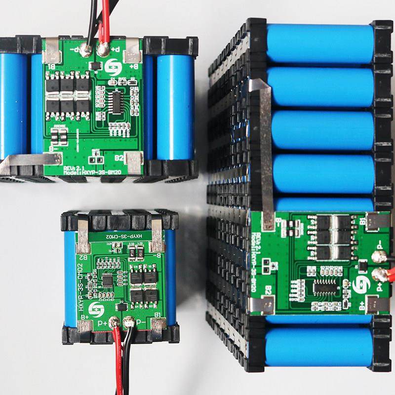 定制光伏板太阳能充电电池路灯摄像头监控12v18650锂电池组11.1v