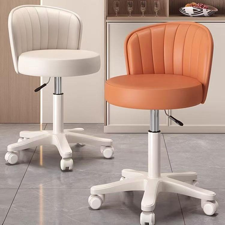 采购产品奶油风格化妆凳，简单美容和美甲椅，卧室梳妆台椅，高档