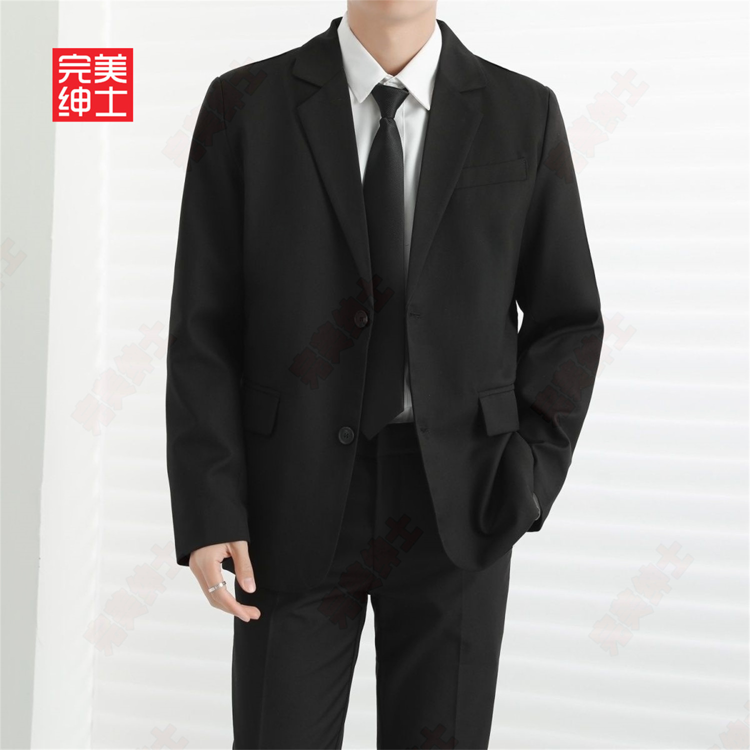 西装外套男士正装职业装大码套装商务办公制服新婚礼服伴郎春秋季