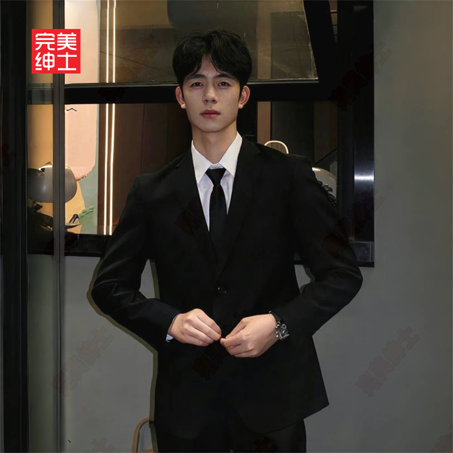 西装外套男士正装职业装大码套装商务办公制服新婚礼服伴郎春秋季