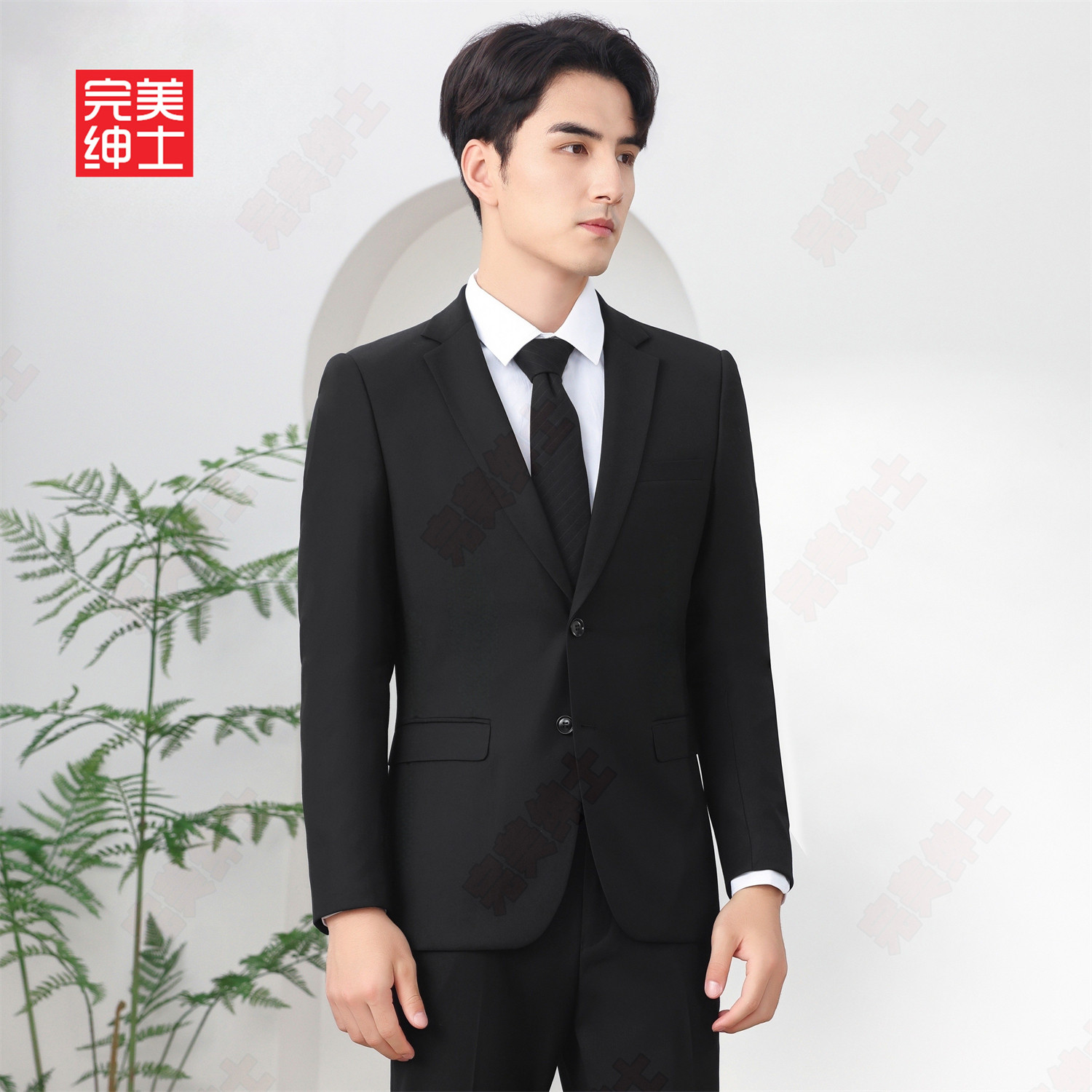 西装外套男士正装职业装大码套装商务办公制服新婚礼服伴郎春秋季