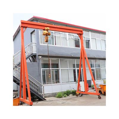 轨道移动龙门吊机车间吊运万向轮三吨小行吊架起重龙门架5吨