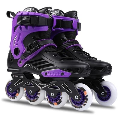 极速Professional Inline Skates Roller SkLate Shoes Men Women