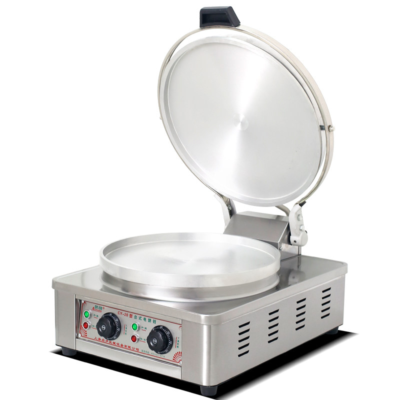 新品20型电饼铛商用烤饼机家用台式E双面加热烙饼炉全自动生煎千