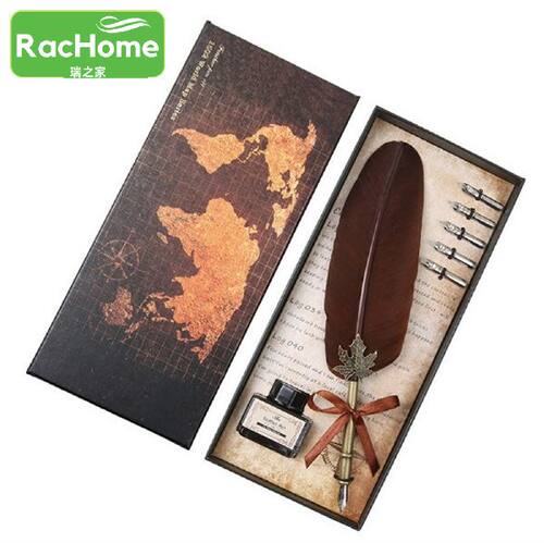 新品Quill Fountain Pen Writing Set Birthday VaQlentine	s G