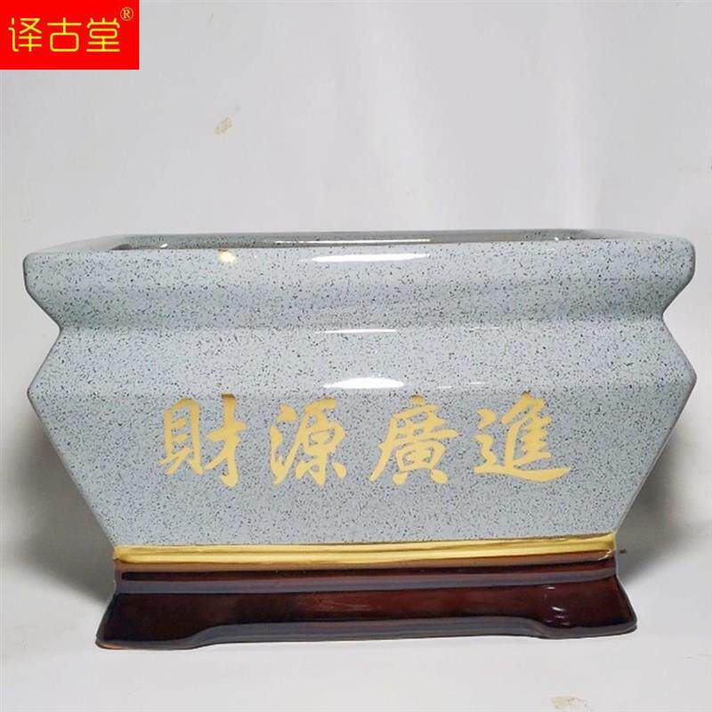 新品特价陶瓷花盆创意艺术花盆特大号特色客厅R室内个性陶瓷花盆