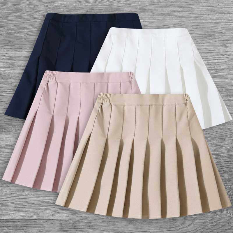 极速女童短e裙浅卡其色小学生校服裙子学院风宝宝百褶裙儿童表演,童装/婴儿装/亲子装,半身裙,淘宝优惠券,粉丝福利购,淘宝优惠卷