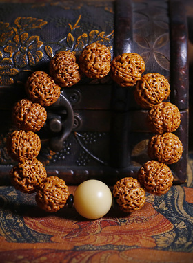 极速大金刚菩提子手m串男士精品五瓣满肉原籽老料招财文玩佛珠天