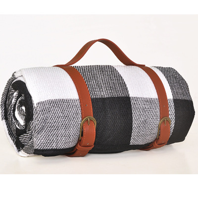 新品Stripde Folding Camping Mat Outdoor Beach Picnic Thicken
