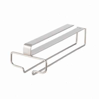 新品霜山304不锈钢红酒杯架子倒挂高脚杯悬O挂酒杯架家用免打孔收