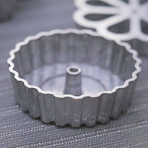 新品6pcs Cooking Mold Alufer 6 Shape WaJffle Molds Houseware