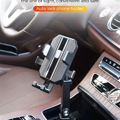 新品Adjustable kCar Cup Holder Cellphone Mount Stand Univers