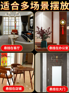 新品馨怡八e卦镜凸镜阴阳太极镜子凹镜窗户平面镜摆件家用大门口