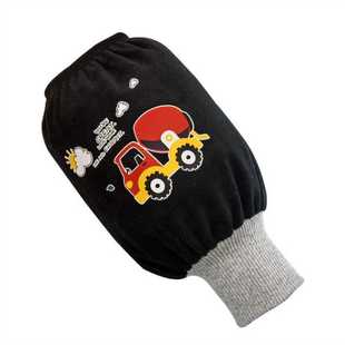 纯棉女童防 婴幼H儿宝宝可爱套袖 极速儿童袖 套秋冬小男孩防污护袖