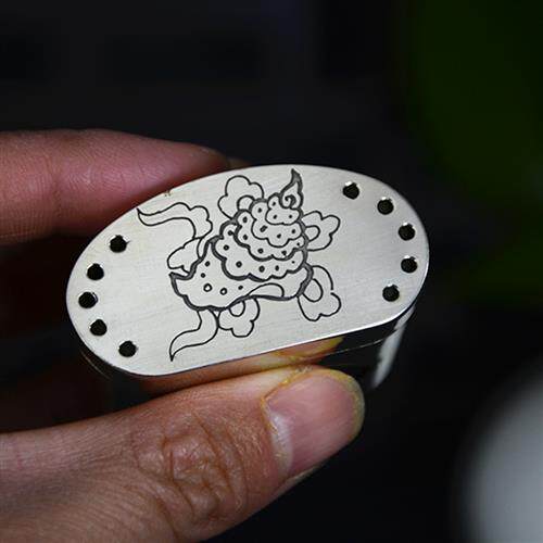 极速簪花单格双层白铜竹蛉拉子手工制作L适合养竹蛉油葫芦蛐蛐
