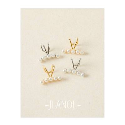 极速-Songd Jia temperament simple no-piercing ear clip fairy