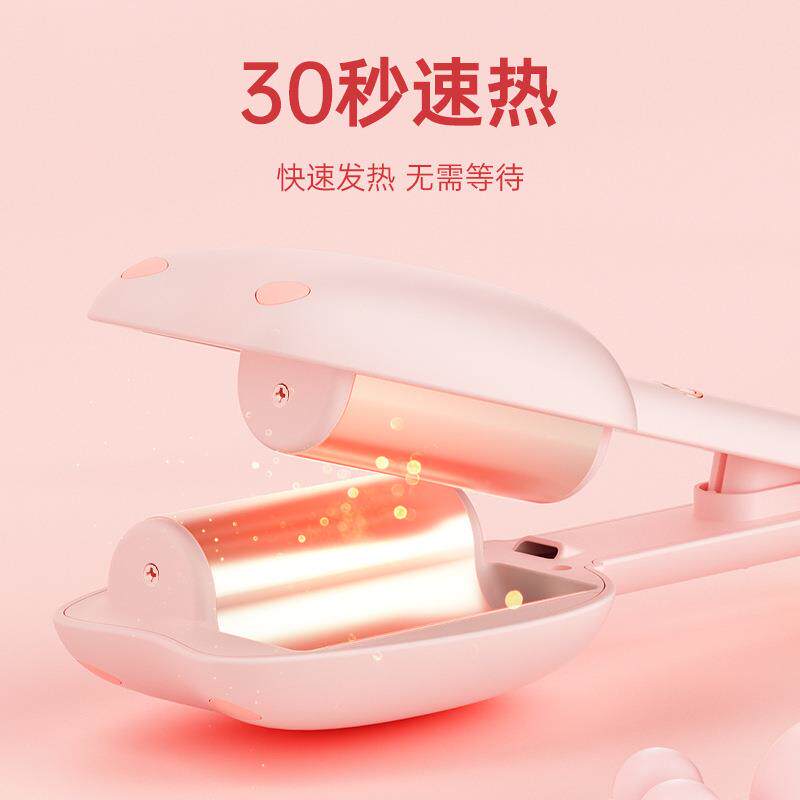 新品2023新款猫爪蛋卷卷发棒蛋卷器水波纹宿舍蛋卷棒X小夹板女懒