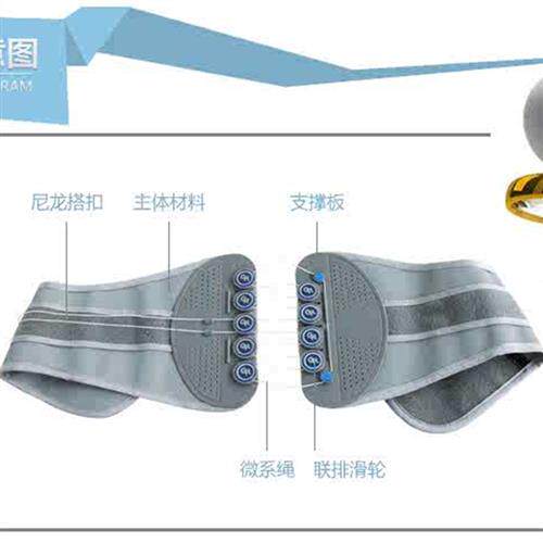 极速冠儒矫形器护腰电视购物自发B热腰围腰肌易拉舒小郎人腰神1号