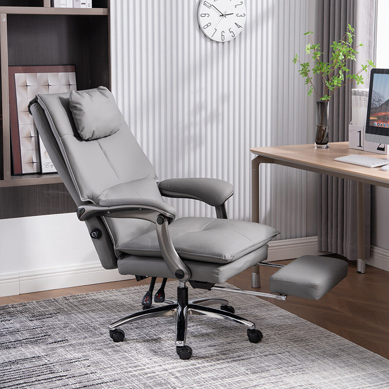 坐躺两用电脑椅家用可躺办公椅午休午睡久坐舒适沙发椅人体工学椅