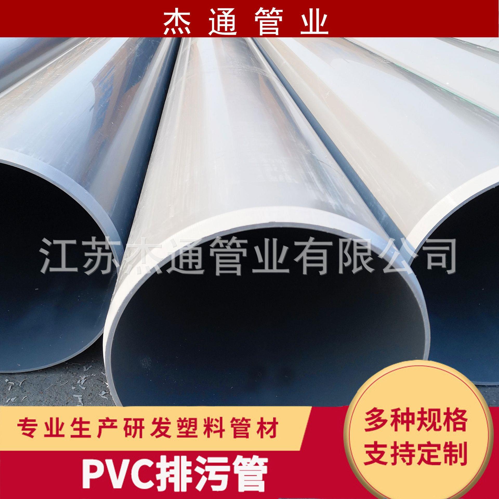 厂家现货供应pvc管材塑料管pvc给排水管PVC塑料通道排污管