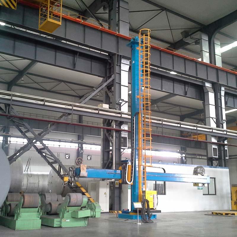 出口轻型焊接操作架可与焊接变位机或焊接滚轮架配套方便操作